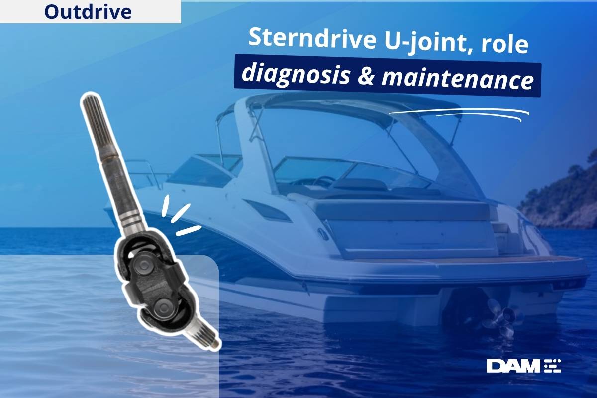 Sterndrive universal joint: wear signs and repair tips